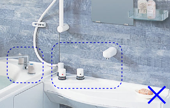 INAX LIXIL 浴槽用2ハンドルバス水栓 ジュエラ