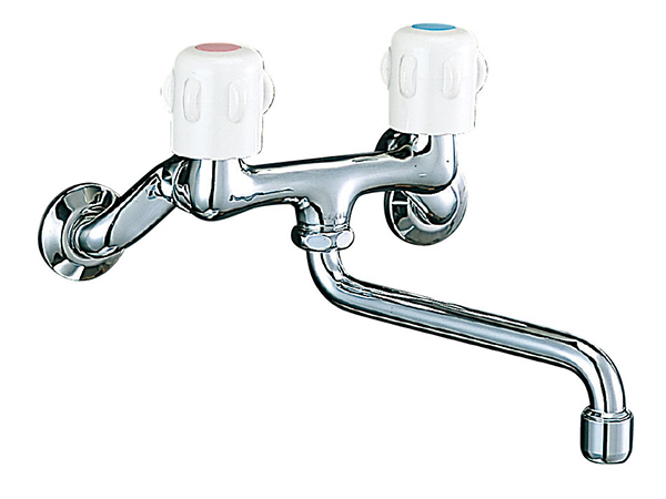 キッチン水栓　INAX製（LIXIL）　SF-WM435SY(170)　クロマーレS(エコハンドル)　排水口長さ170mm　一般地用 - 2